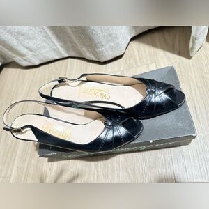 Salvatore Ferragamo Kitten Heel